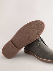 Light Grey Suede Desert Boots - Image 6 of 6