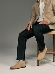 Taupe Suede Desert Boots - Image 1 of 7