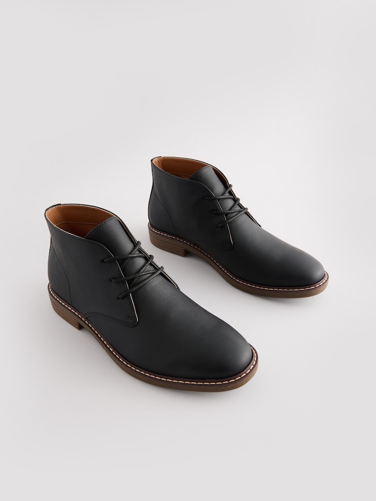 Black Chukka Boots - Image 2 of 6