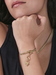 Olivia Burton Gold Tone Olivia Burton IP Lock Heart Toggle Bracelet - Image 1 of 6