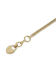 Olivia Burton Gold Tone Olivia Burton IP Lock Heart Toggle Bracelet - Image 5 of 6