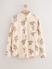 White Embroidered Long Sleeve Shirt - Image 6 of 8