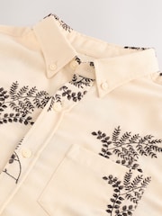 White Embroidered Long Sleeve Shirt - Image 8 of 8