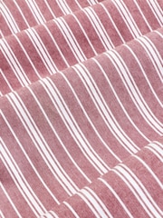 Red Soft Touch 100% Cotton Long Sleeves Stripe Shirt - Image 7 of 7