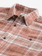 Red Long Sleeve Check Western Shirt - Image 6 of 7