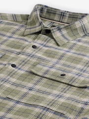 Green Long Sleeve Check Western Shirt - Image 8 of 9