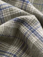 Green Long Sleeve Check Western Shirt - Image 9 of 9
