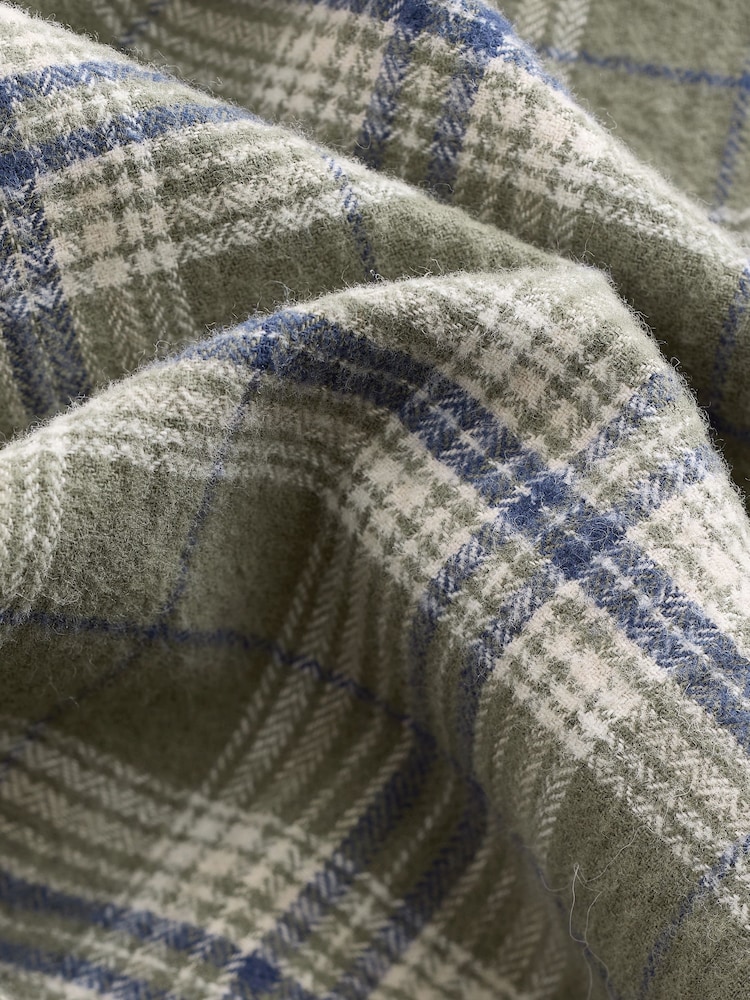 Green Long Sleeve Check Western Shirt - Image 9 of 9