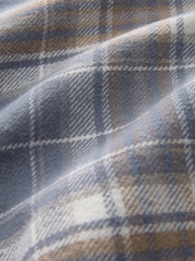 Blue Long Sleeve Check Western Shirt - Image 8 of 8