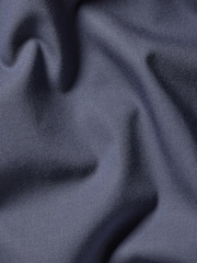 Charles Tyrwhitt Blue Slim Fit Cutaway Collar Non Iron Poplin 100% Cotton Shirt - Image 6 of 6