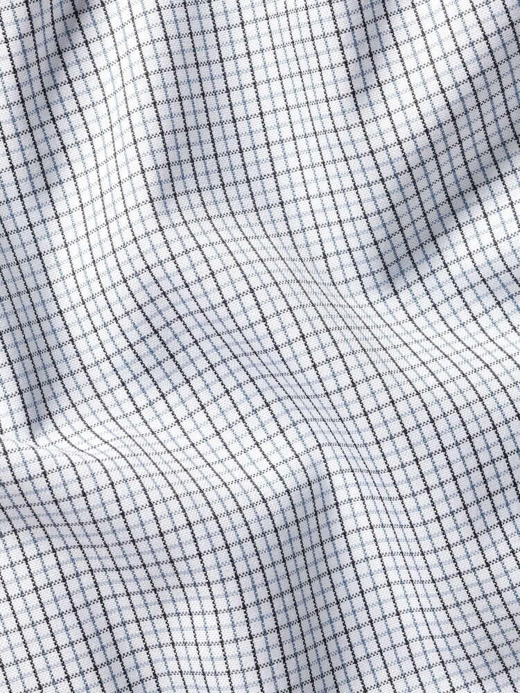 Charles Tyrwhitt Black Slim Fit Non Iron Button Down 100% Cotton Check Shirt - Image 6 of 6