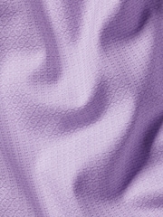 Charles Tyrwhitt Purple Slim Fit Non-Iron Square Stretch Texture Shirt - Image 6 of 6