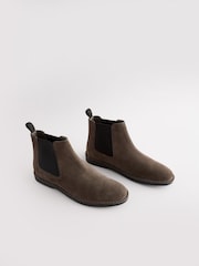 Brown Stitchdown Chelsea Boots - Image 1 of 6
