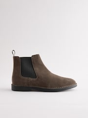 Brown Stitchdown Chelsea Boots - Image 2 of 6