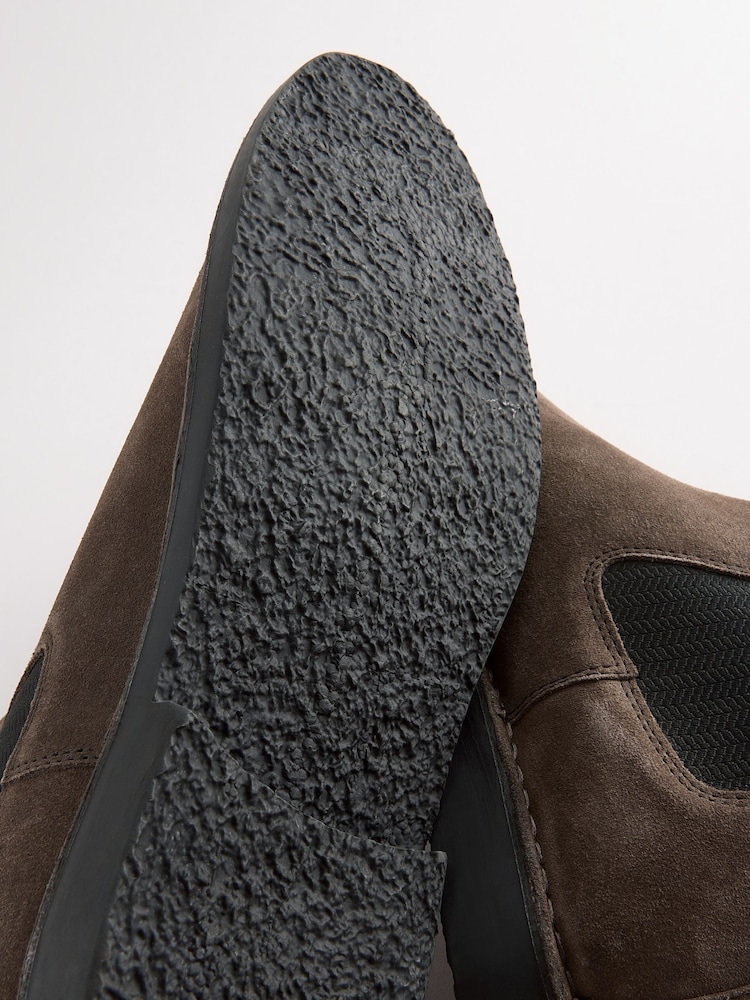 Brown Stitchdown Chelsea Boots - Image 5 of 6