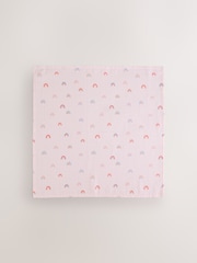 Bright Rainbow Baby Muslins Cloths 4 Pack - Image 2 of 5
