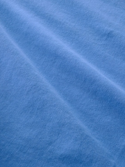 Blue Short Sleeves 100% Cotton T-Shirt Dress - Image 3 of 3