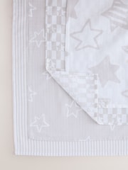 Grey Star Baby Muslins 100% Cotton Cloths 4 Pack - Image 7 of 11