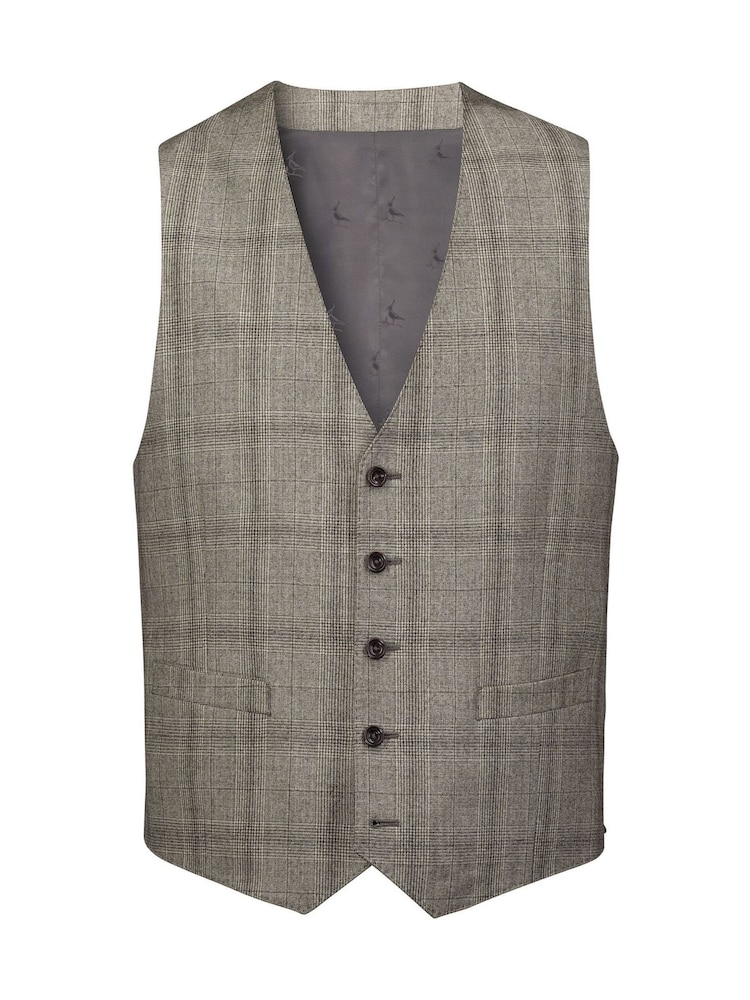 Charles Tyrwhitt Natural Ultimate POW SF waistcoat - Image 2 of 2