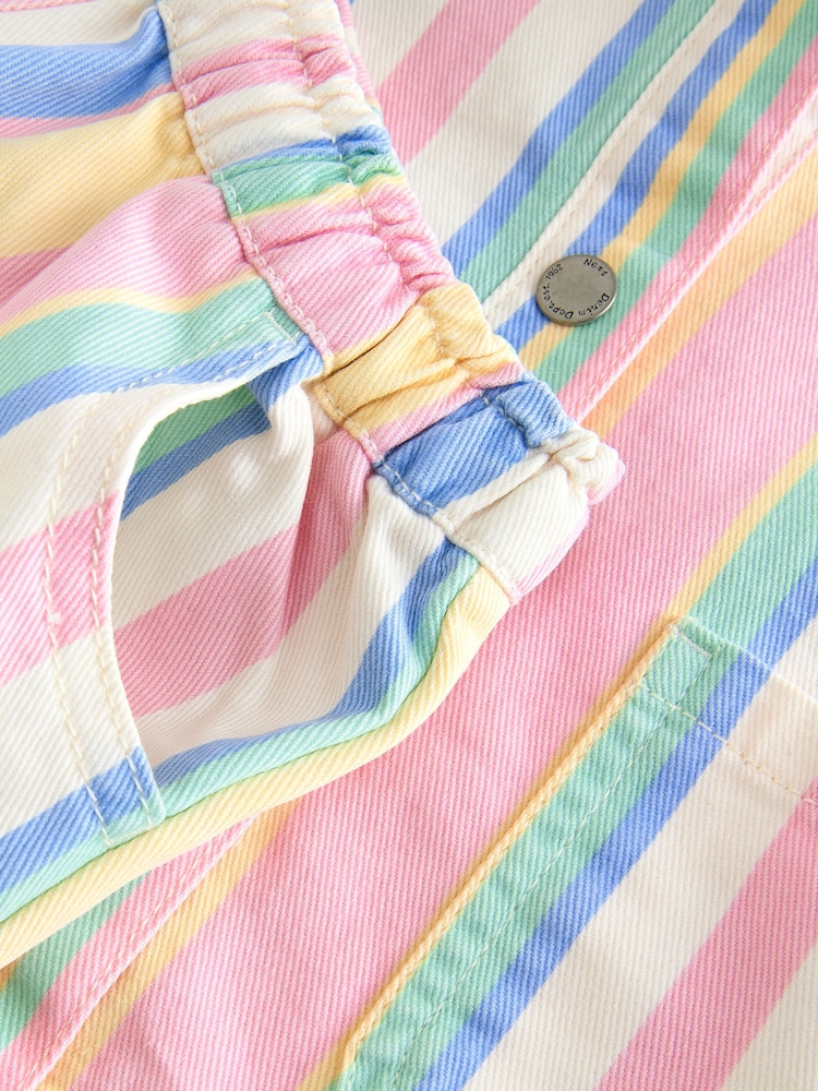 Regenbogenfarben - Set aus bedrucktem Shacket und Shorts aus 100 % Baumwolle mit Print (3M.–7J.) - Bild 11 von 11 Regenbogenfarben - Set aus bedrucktem Shacket und Shorts aus 100 % Baumwolle mit Print (3M.–7J.) - Bild 11 von 11