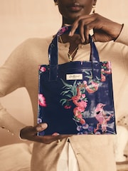 Cath Kidston Navy Birds Small Book Bag - Image 2 of 7