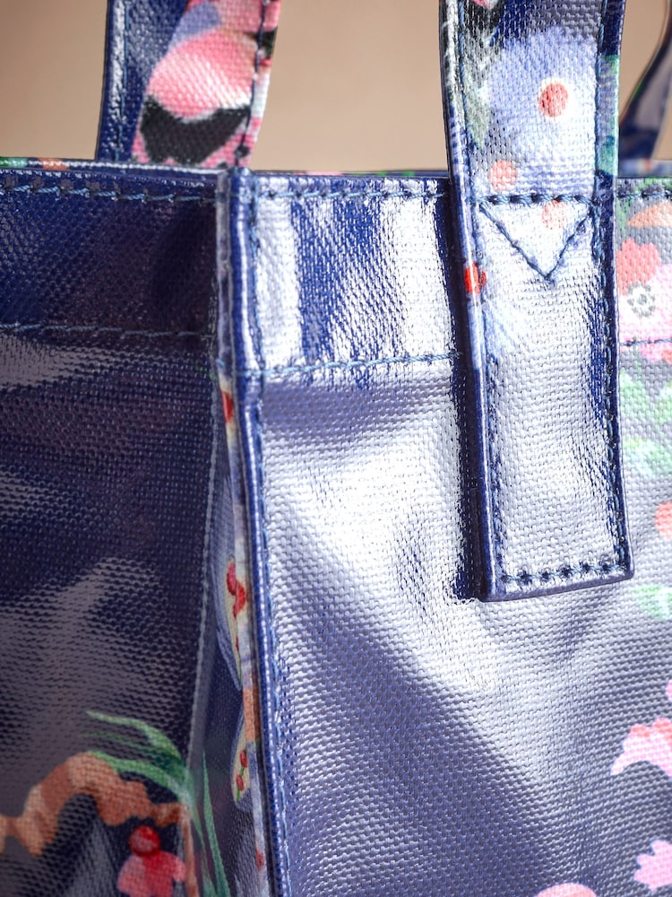 Cath Kidston Navy Birds Small Book Bag - Image 7 of 7
