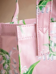 Cath Kidston Pink Lily of the Valley Small Book Bag - Image 3 of 3