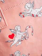Cath Kidston Red/Pink Cupids Small Book Bag - Image 3 of 3