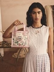Cath Kidston Ecru Lovely London Small Book Bag - Image 4 of 8