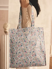 Cath Kidston Blue Dream Ditsy Large Book Bag - Image 1 of 8