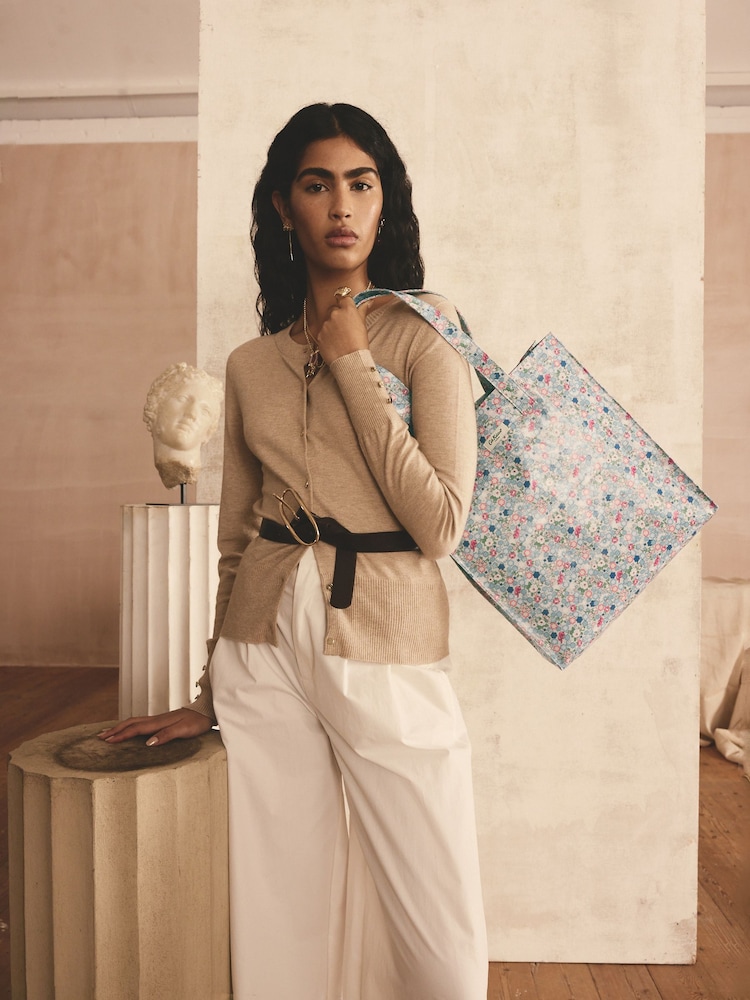 Cath Kidston Blue Dream Ditsy Large Book Bag - Image 2 of 8