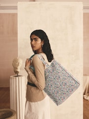 Cath Kidston Blue Dream Ditsy Large Book Bag - Image 3 of 8