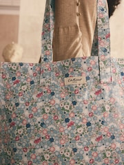 Cath Kidston Blue Dream Ditsy Large Book Bag - Image 5 of 8