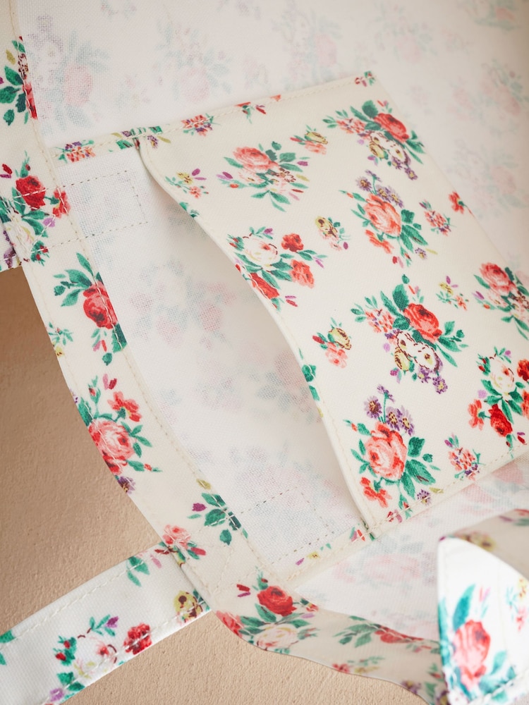 Cath Kidston Ecru Icon Bunches Large Book Bag - Image 3 of 3