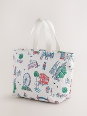 Cath Kidston Ecru Lovely London Lunch Tote - Image 2 of 6