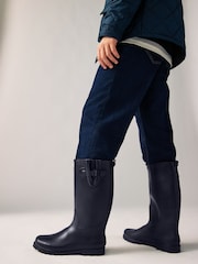 Navy Blue Rubber Wellies - Image 6 of 6