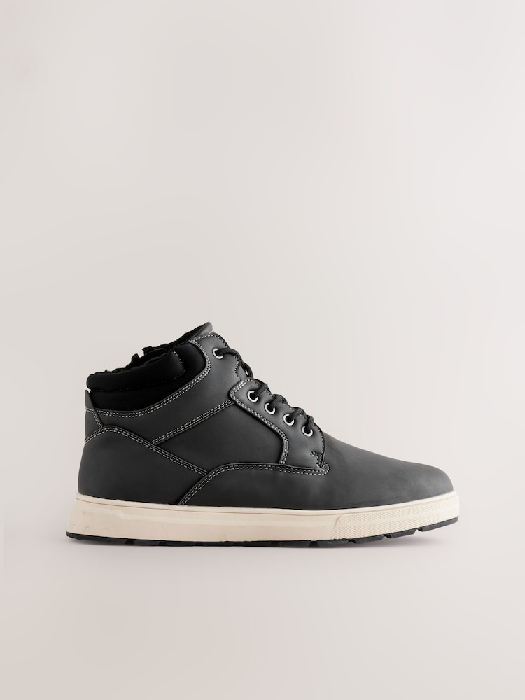 Grey Zip Up Sports Boots - Image 2 of 6