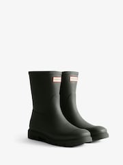 Hunter Green Downpour Short Wellies - Image 3 of 4