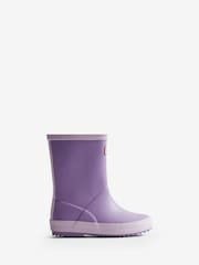 Hunter Kids Purple First Wellies - Image 1 of 3