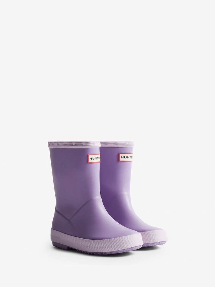 Hunter Kids Purple First Wellies - Image 3 of 3