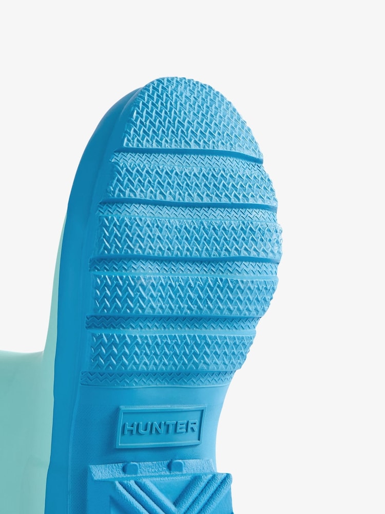 Hunter Kids Blue Originals Wellies - Image 3 of 3
