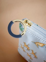 Cath Kidston Pink/Blue Charmed Layered Pouch Bag - Image 3 of 5