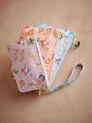 Cath Kidston Pink/Blue Charmed Layered Pouch Bag - Image 4 of 5
