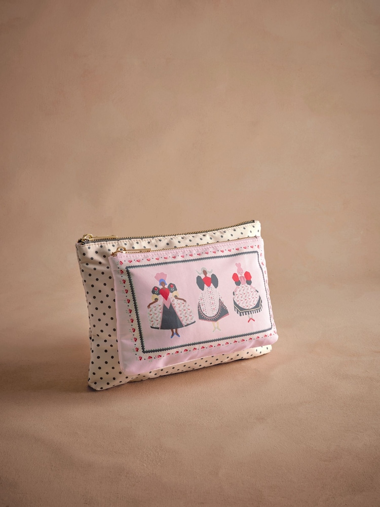Cath Kidston dubbel tasje - Image 3 of 7