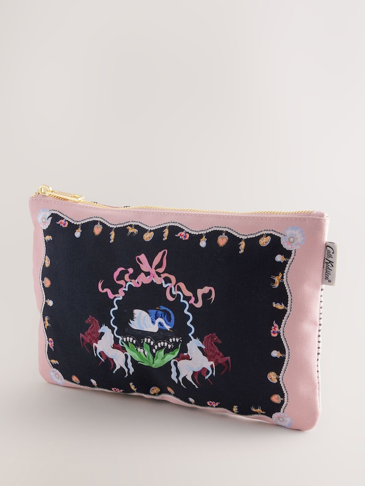 Cath Kidston Black Swans Rounded Pouch - Image 1 of 8