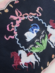 Cath Kidston Black Swans Rounded Pouch - Image 4 of 8