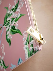 Cath Kidston Pink Lily of the Valley Essentials Pouch - Image 3 of 3