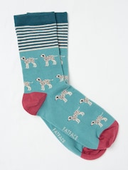 FatFace Green Dalmatian Women's Socks - Image 1 of 2