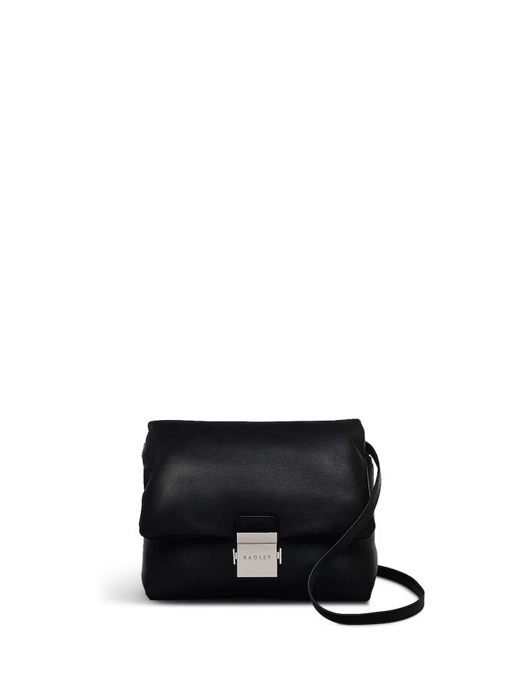 Radley London Bond Court Small Flapover Crossbody Black Bag - Image 1 of 4 Radley London Bond Court Small Flapover Crossbody Black Bag - Image 1 of 4
