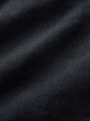 Black Cotton Linen Blend Shacket - Image 10 of 10